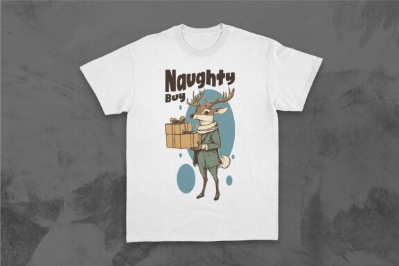 Retro Christmas Animal Celebration T-shirt Designs Bundle