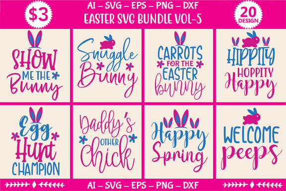 Easter SVG Bundle 