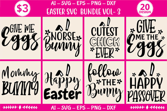 Easter SVG Bundle