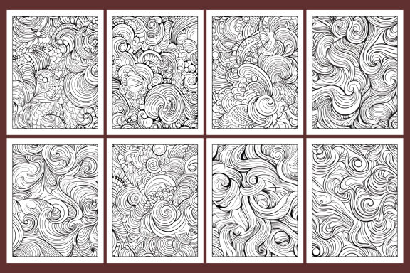 Incredible Pattern FREE Coloring Pages