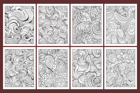 Incredible Pattern FREE Coloring Pages