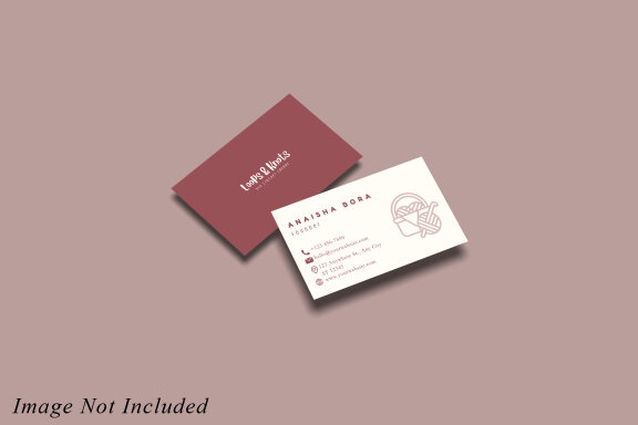 Elegant Business Card Mockup