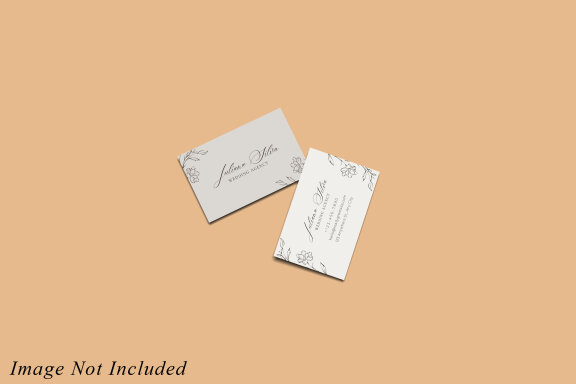 Elegant Business Card Mockup