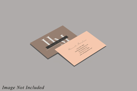 Elegant Business Card Mockup