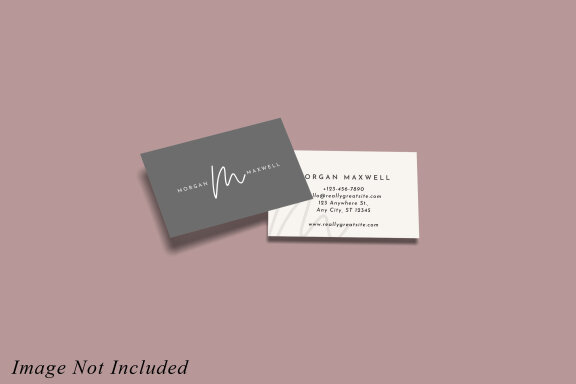 Elegant Business Card Mockup