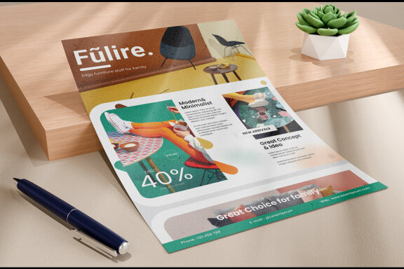 Paper A4 Mockup