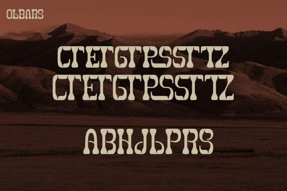 Olbars | Western Font
