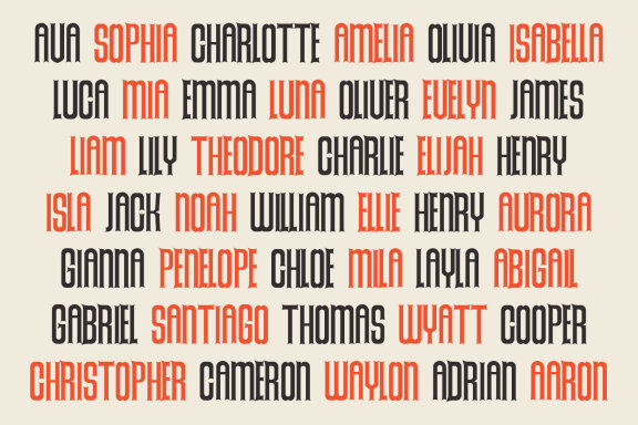 Hasclaw Harloth Highstem Display Font