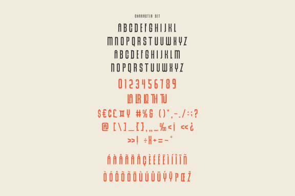 Hasclaw Harloth Highstem Display Font