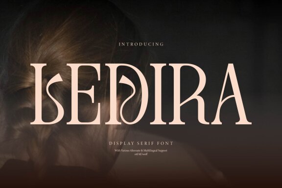 Ledira | Display Serif Font