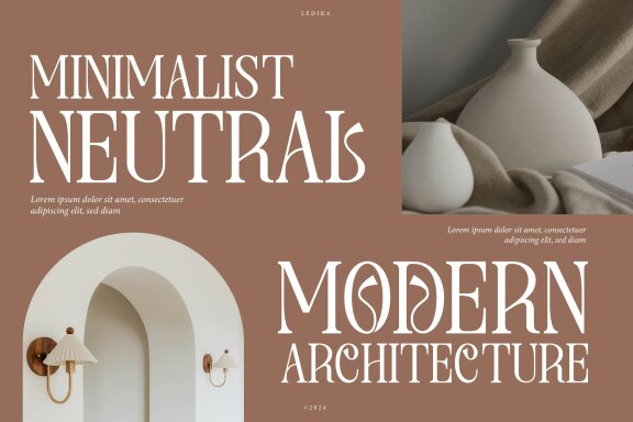Ledira | Display Serif Font