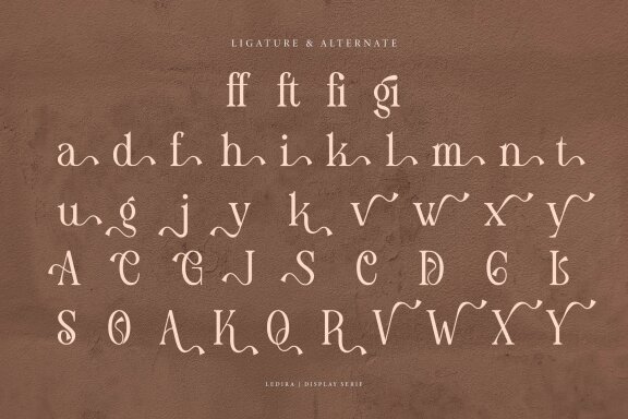 Ledira | Display Serif Font