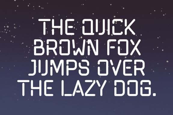Space Zone - Futuristic Font