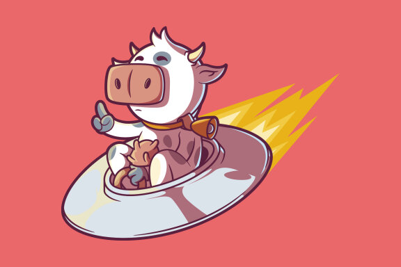 Travelling Cow!