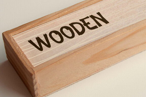 wood plant Font