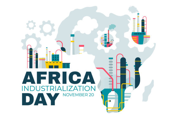 10 African Industrialization Day Illustration