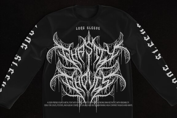 Scourge | Death Metal Font