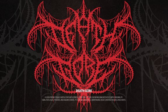 Scourge | Death Metal Font
