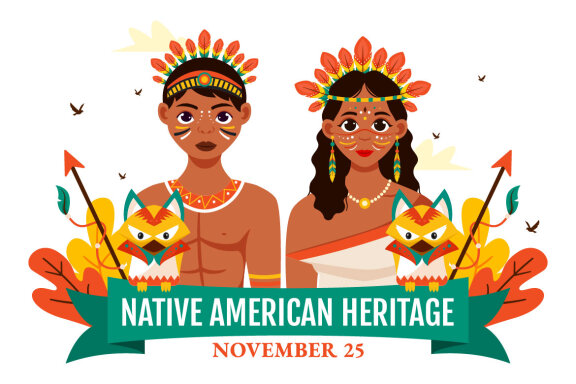 11 Native American Heritage Day Illustration