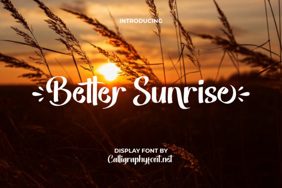 Better Sunrise 