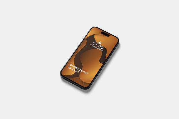 iPhone 15 Pro Mockup