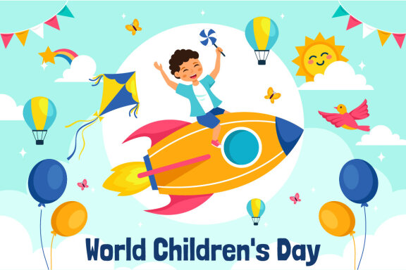 11 World Children's Day Illustration