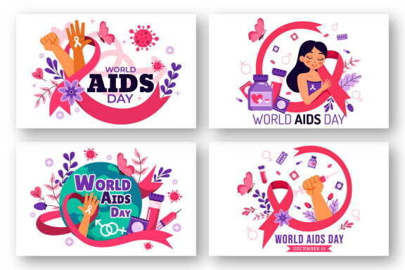 13 World AIDS Day Illustration