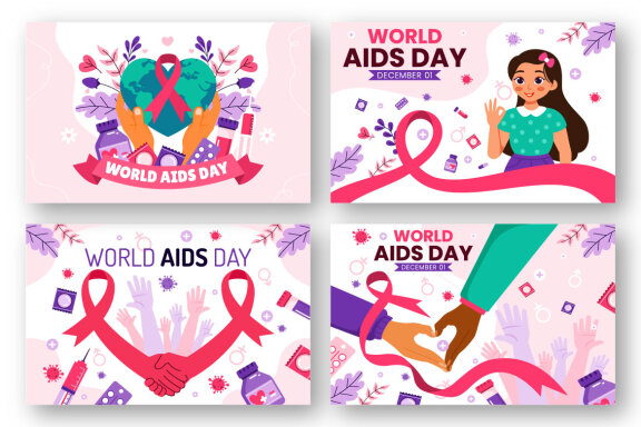 13 World AIDS Day Illustration