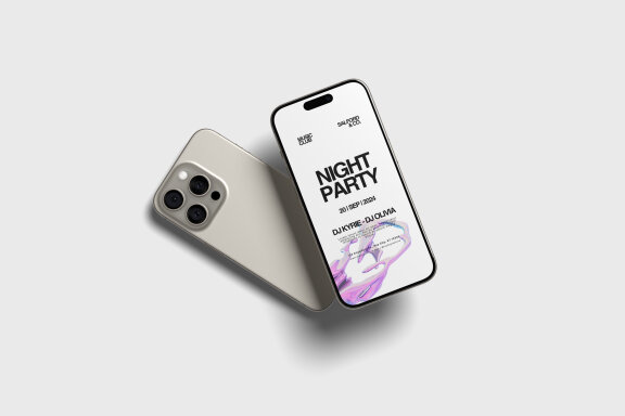 iPhone 15 Pro Max Mockup