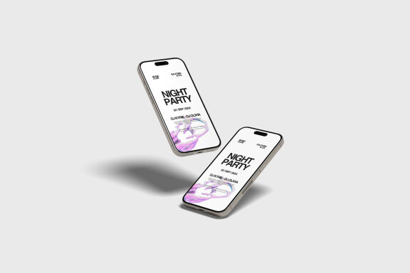 iPhone 15 Pro Max Mockup