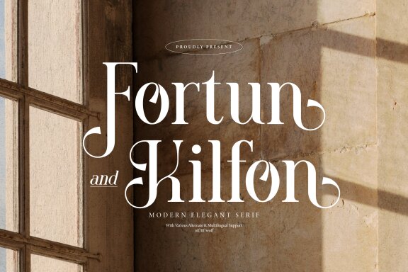 Fortun Kilfon | Modern Elegant Serif