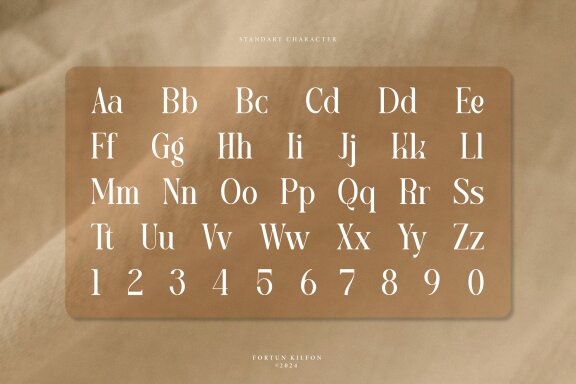 Fortun Kilfon | Modern Elegant Serif