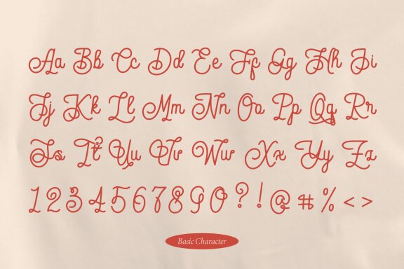 Coutalline | Monoline Script