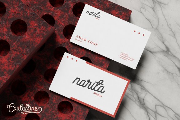 Coutalline | Monoline Script