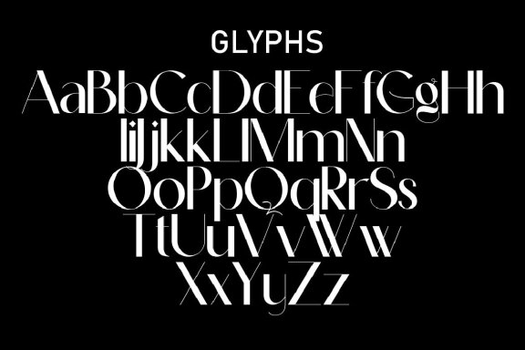 Somewhere font