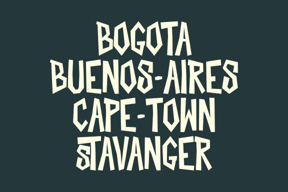 Asroll Graffiti Display Font