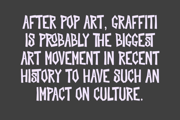 Asroll Graffiti Display Font
