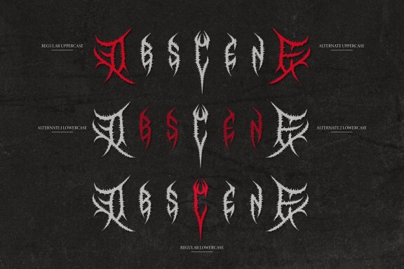 Furygore | Death Metal Font