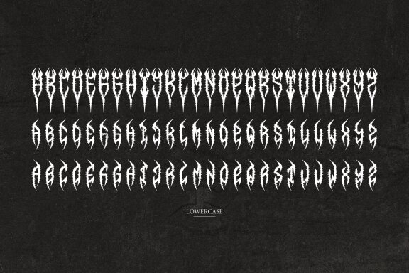 Furygore | Death Metal Font