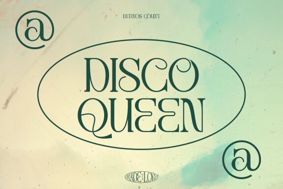 Bernos Count | Display Serif Font