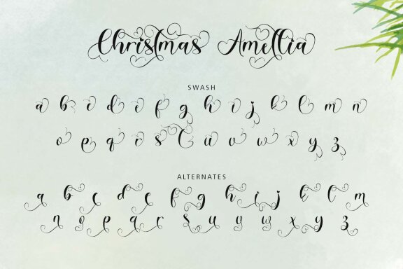 Christmas Amellia FREE Script