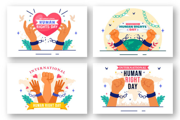 10 International Human Rights Day Illustration