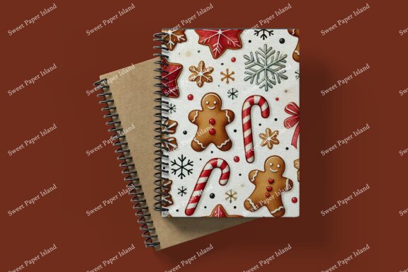 6 FREE Digital Papers - Christmas Cookie Party
