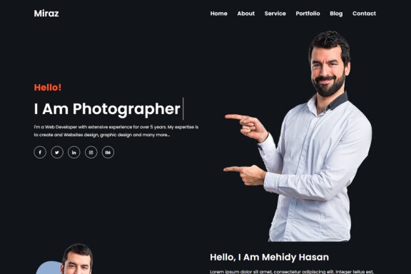 Personal Portfolio HTML5 Template