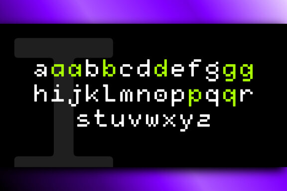 Pixmon Monospace Typeface - 25 Fonts