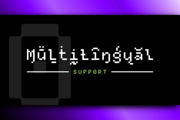 Pixmon Monospace Typeface - 25 Fonts