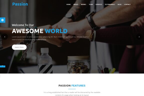 Material Design Agency HTML5 Template