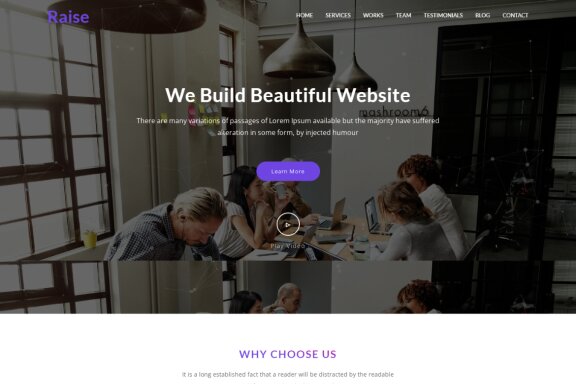 Digital Agency Website HTML5 Template