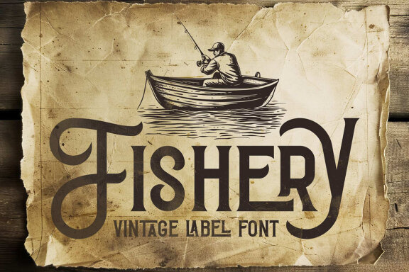 Fishery Vintage Label Font