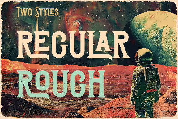 Homeworld Vintage Label Font